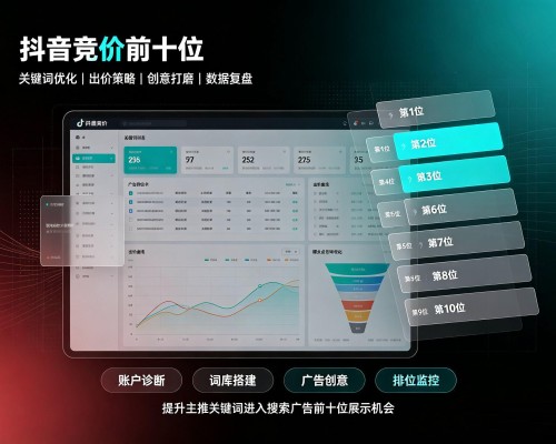 瓮安抖音搜索竞价